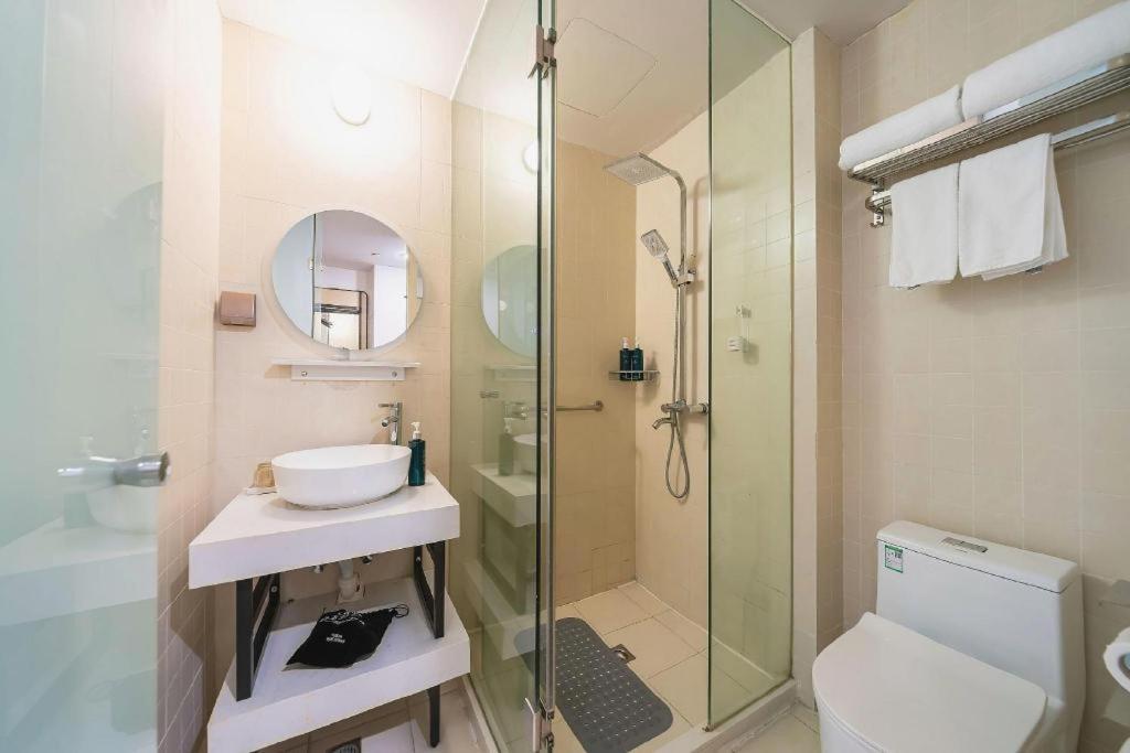 Magnotel Hotel Shanghai Railway Station Magnolia Plaza Ngoại thất bức ảnh